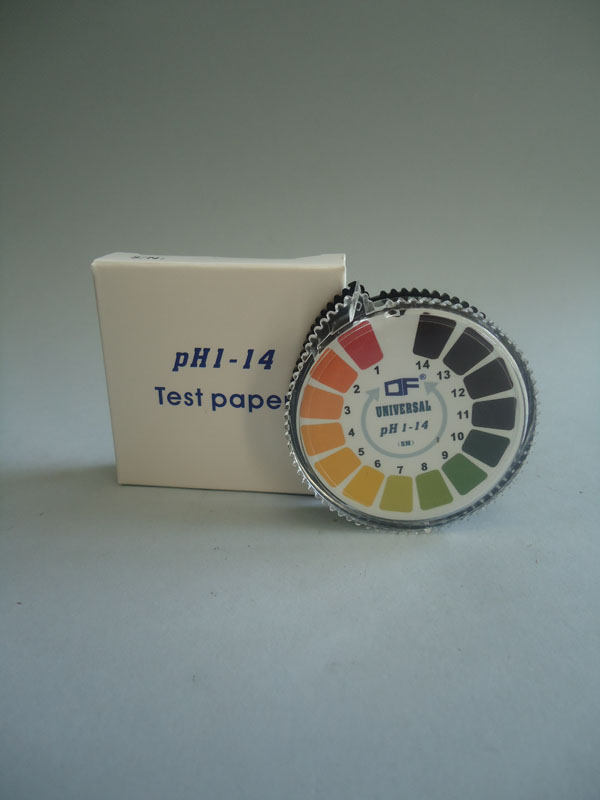 Papel indicador pH 1-14 (rollo papel 5 m.)